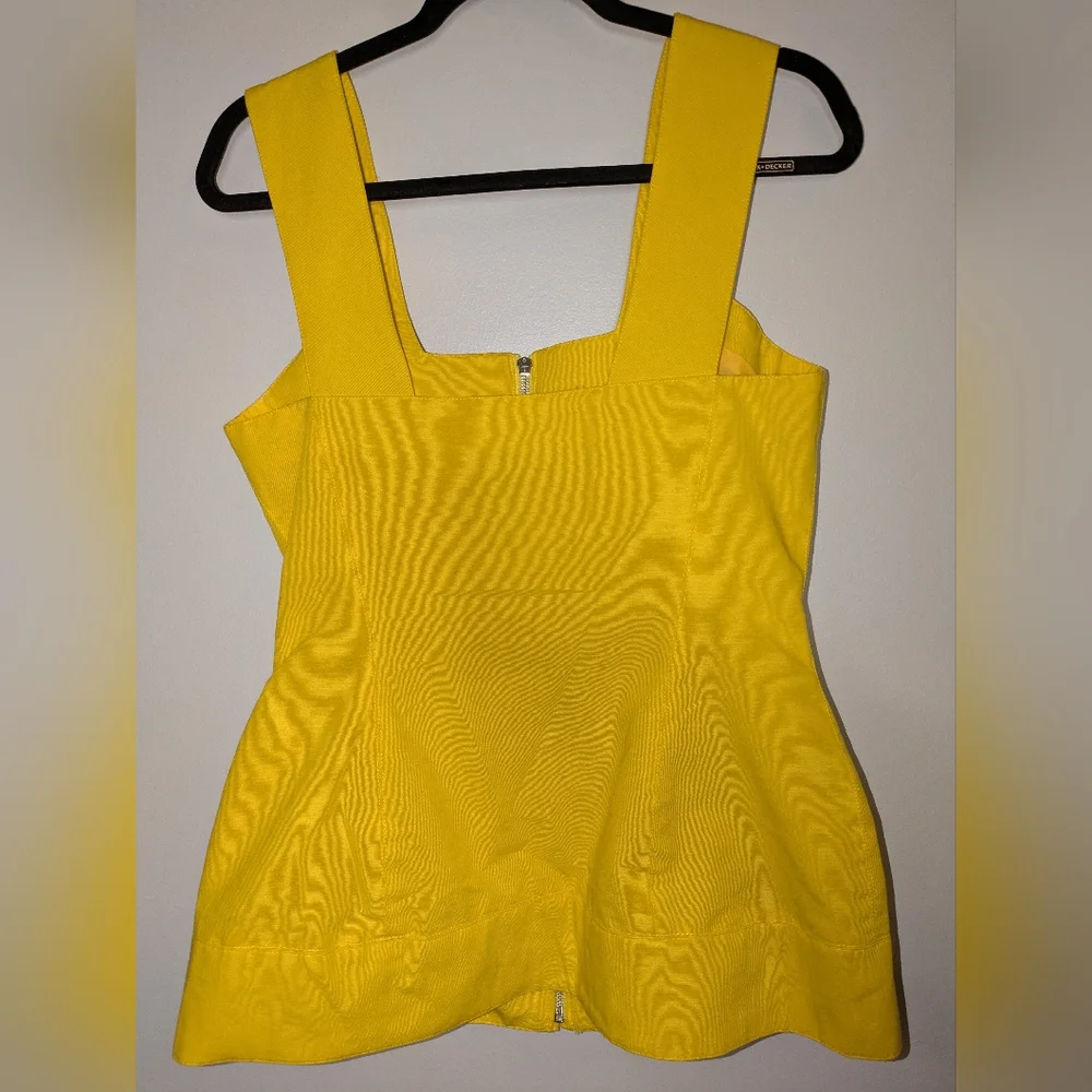 Annie Reva for Bugatchi Sturdy Zip Up Vest Top Women's Size 10 - Picture 5 of 7